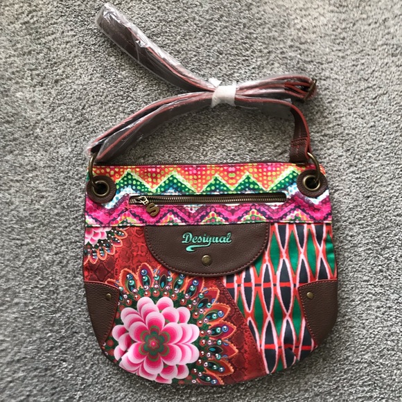 Desigual Handbags - NWOT Desigual Colorful Purse